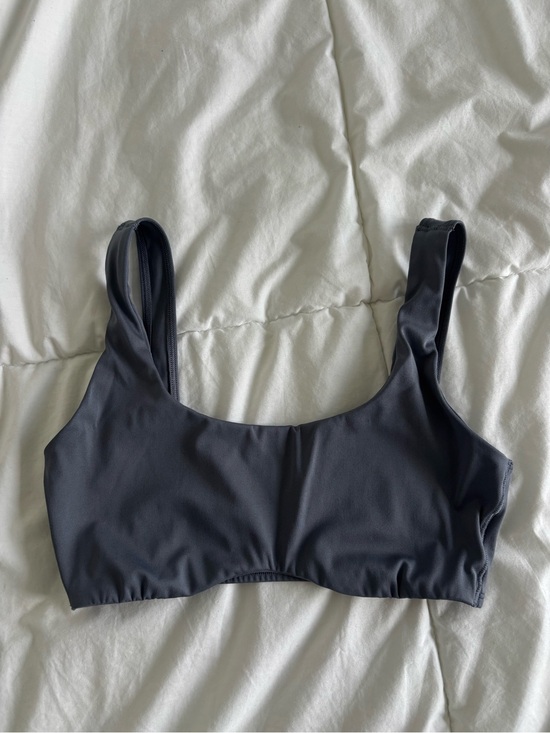 Gymshark Other - Gymshark Scoop-Neck Bralette in Charcoal Gray